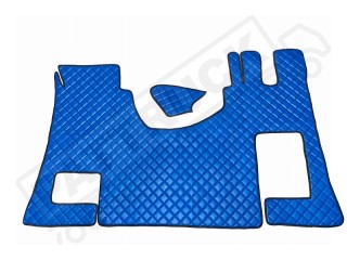 MERCEDES ACTROS  MP4 BIG-GIGA SPACE CAB TRUCK ECO LEATHER FLOOR SET-BLUE-WITH LIFTING PASSENGER SEAT