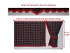 TARTAN TRUCK CURTAINS FULL SET ROYAL BLUE& BLACK- IVECO