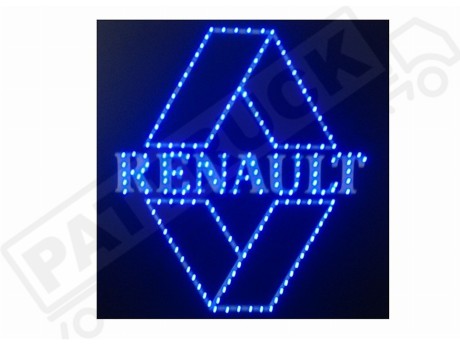 RENAULT TRUCK LED LOGO LIGHT BOARD 24V DIMMER+WIRELESS REMOTE CONT