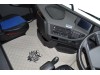 TRUCK ECO LEATHER FLOOR SET-BLACK, COMPATIBLE WITH VOLVO FH4  2013+AUTOMATIC- TWIN AIR SEATS