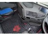 TRUCK ECO LEATHER FLOOR SET-BLACK WITH RED VIKING LOGO FIT VOLVO FH4  2013+[ AUTOMATIC ]-FOLDING PASSENGER SEAT