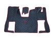 ECO LEATHER FLOOR MAT -BLACK  FIT SCANIA S New Generation  [ 2017+ ] FLIP PASSENGER SEAT