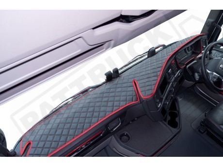 SCANIA R , S NEW GENERATION-TRUCK ECO LEATHER DASH MAT-BLACK