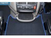 VELOUR FLOOR MATS SET-BLACK  FIT DAF XF 105   2012-2013 AUTOMATIC 