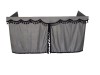 TRUCK SIDE CURTAINS - GREY AND BLACK TASSELS  FIT MERCEDES,MAN,DAF,VOLVO,SCANIA,IVECO,RENAULT