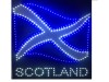 SCOTLAND FLAG  TRUCK LED LOGO LIGHT BOARD FREE DIMMER