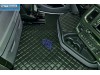 SCANIA R New Generation  [ 2017+ ]  FOLDING PASSENGER SEAT- ECO LEATHER FLOOR SET-BLACK