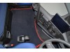 VELOUR FLOOR MATS SET-BLACK WITH RED TRIM COMPATIBLE WITH VOLVO FH4 [TWIN AIR SEATS]