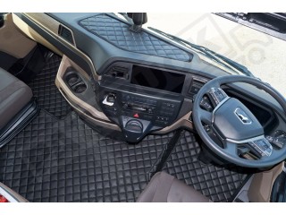 MAN TGX TRUCK ECO LEATHER FLOOR SET-BLACK  2018 - 2021