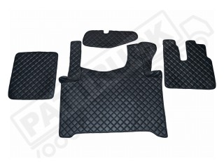 MAN TGX TRUCK ECO LEATHER FLOOR SET-BLACK  2018 - 2021