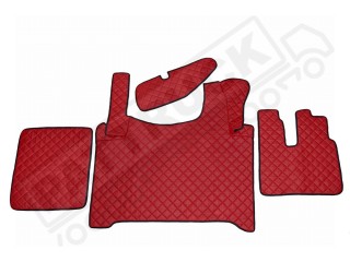 MAN TGX TRUCK ECO LEATHER FLOOR SET-BLACK  2021+