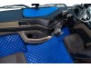 MAN TGX TRUCK ECO LEATHER FLOOR SET- RED  2021+