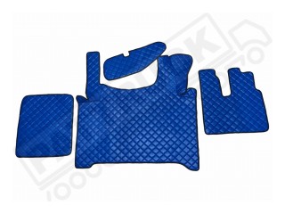 MAN TGX TRUCK ECO LEATHER FLOOR SET- RED  2021+