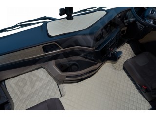 MAN TGX TRUCK ECO LEATHER FLOOR SET- BLUE  2021+