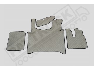 MAN TGX TRUCK ECO LEATHER FLOOR SET- BLUE  2021+
