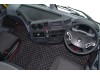 TRUCK ECO LEATHER FLOOR SET-BLACK FIT RENAULT T RANGE - FLAT FLOOR
