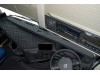 TRUCK ECO LEATHER DASH MAT WITH SPACE FOR SENSOR FIT VOLVO FH5 2021+ [ BLACK -RED TRIM] ]
