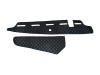 TRUCK ECO LEATHER DASH MAT WITH SPACE FOR SENSOR FIT VOLVO FH5 2021+ [ BLACK -RED TRIM] ]