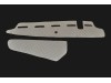 TRUCK ECO LEATHER DASH MAT WITH SPACE FOR SENSOR FIT VOLVO FH5 2021+ [ BLACK ]