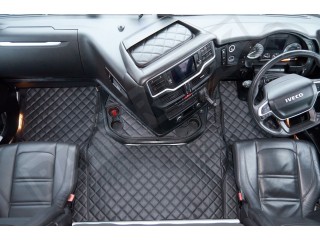 MAN TGX TRUCK ECO LEATHER FLOOR SET-BLACK  2021+
