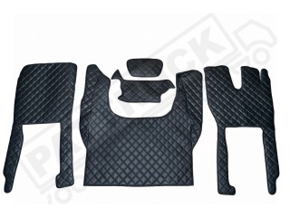 MAN TGX TRUCK ECO LEATHER FLOOR SET-BLACK  2021+