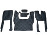 MAN TGX TRUCK ECO LEATHER FLOOR SET-BLACK  2021+
