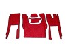 IVECO S -WAY [ new shape] TRUCK ECO LEATHER FLOOR SET-BLACK