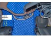 DAF XG ,XG+   TRUCK ECO LEATHER FLOOR SET-BEIGE  [ FOLDING PASSENGER SEAT ]