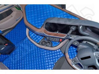 DAF XG ,XG+   TRUCK ECO LEATHER FLOOR SET-BEIGE  [ FOLDING PASSENGER SEAT ]