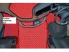 DAF XG ,XG+   TRUCK ECO LEATHER FLOOR SET-BLUE  [ FOLDING PASSENGER SEAT ]
