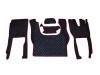 IVECO S -WAY [ new shape] TRUCK ECO LEATHER FLOOR SET-BLACK