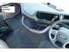 DAF XG ,XG+   TRUCK ECO LEATHER FLOOR SET-BLACK/BLUE  [ FOLDING PASSENGER SEAT ]
