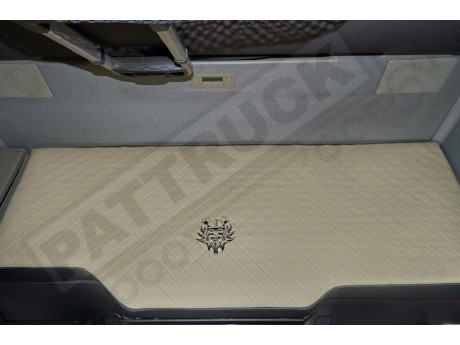 TRUCK ECO LEATHER BED COVER -BEIGE COMPATIBLE WITH VOLVO FH4 2013-2021