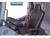 TRUCK ECO LEATHER SEAT COVERS FIT DAF XF 106 / CF EURO 6 PAIR OF BLACK