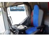 TRUCK ECO LEATHER SEAT COVERS FIT RENAULT T RANGEPAIR OF  BLUE AND BEIGE