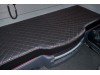 TRUCK ECO LEATHER BED COVER FIT DAF XF 106-BLACK WITH RED STITCHES