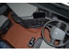 TRUCK ECO LEATHER FLOOR SET-BEIGE  suitable VOLVO FH5 ,FH4 - TWIN AIR SEATS