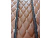 TRUCK ECO LEATHER FLOOR SET-BEIGE  suitable VOLVO FH5 ,FH4 - TWIN AIR SEATS