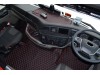 TRUCK ECO LEATHER FLOOR SET-BLACK/RED LOGO compatible with MAN TGX  2021+