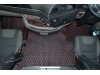 TRUCK ECO LEATHER FLOOR SET-BLACK/RED LOGO compatible with MAN TGX  2021+