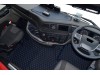 TRUCK ECO LEATHER FLOOR SET-BLACK/GOLD  compatible with MAN TGX  2021+