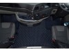 TRUCK ECO LEATHER FLOOR SET-BLACK/GOLD  compatible with MAN TGX  2021+