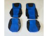 TRUCK ECO LEATHER SEAT COVERS  suitable for DAF  XG ,  XG+   BLACK/RED