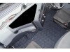TRUCK ECO LEATHER FLOOR SET-BLACK/RED  FIT RENAULT T RANGE - FLAT FLOOR