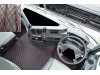 TRUCK ECO LEATHER FLOOR SET-BLACK/GOLD  FIT RENAULT T RANGE WITH ENGINE HUMP