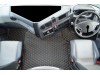  TRUCK ECO LEATHER FLOOR SET-BLACK FIT RENAULT T RANGE WITH ENGINE HUMP