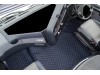 TRUCK ECO LEATHER FLOOR SET-BLACK/RED   FIT RENAULT T RANGE WITH ENGINE HUMP