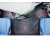 TRUCK ECO LEATHER FLOOR SET-BLACK WITH RED VIKING suitable VOLVO FH5 ,FH4 - TWIN AIR SEATS