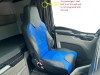 TRUCK ECO LEATHER SEAT COVERS suitable for MAN  TGX from 2021 onwards  PAIR OF BLACK with Beige