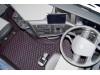 TRUCK ECO LEATHER FLOOR SET-BEIGE  suitable VOLVO FH5 ,FH4 - TWIN AIR SEATS